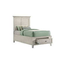 Intercon San Mateo Youth Twin Storage Bed in Rustic White