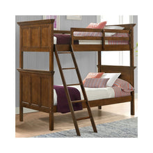 Intercon San Mateo Youth Twin over Twin Bunk Bed in Tuscan