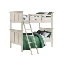 Intercon San Mateo Youth Twin over Twin Bunk Bed in Rustic White