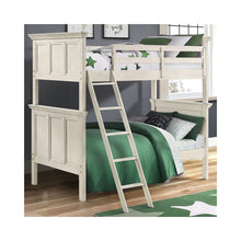 Intercon San Mateo Youth Twin over Twin Bunk Bed in Rustic White