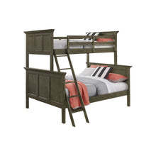 Intercon San Mateo Youth Twin over Full Bunk Bed in Gray