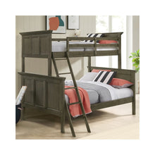 Intercon San Mateo Youth Twin over Full Bunk Bed in Gray