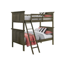 Intercon San Mateo Youth Twin over Twin Bunk Bed in Gray