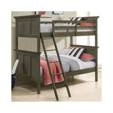 Intercon San Mateo Youth Twin over Twin Bunk Bed in Gray