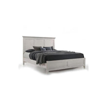Intercon San Mateo King Standard Bed in Rustic White