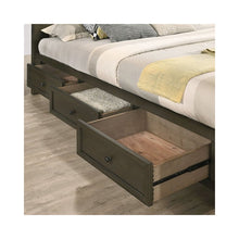 Intercon San Mateo King Storage Bed in Gray
