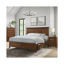 Intercon San Mateo King Storage Bed in Tuscan