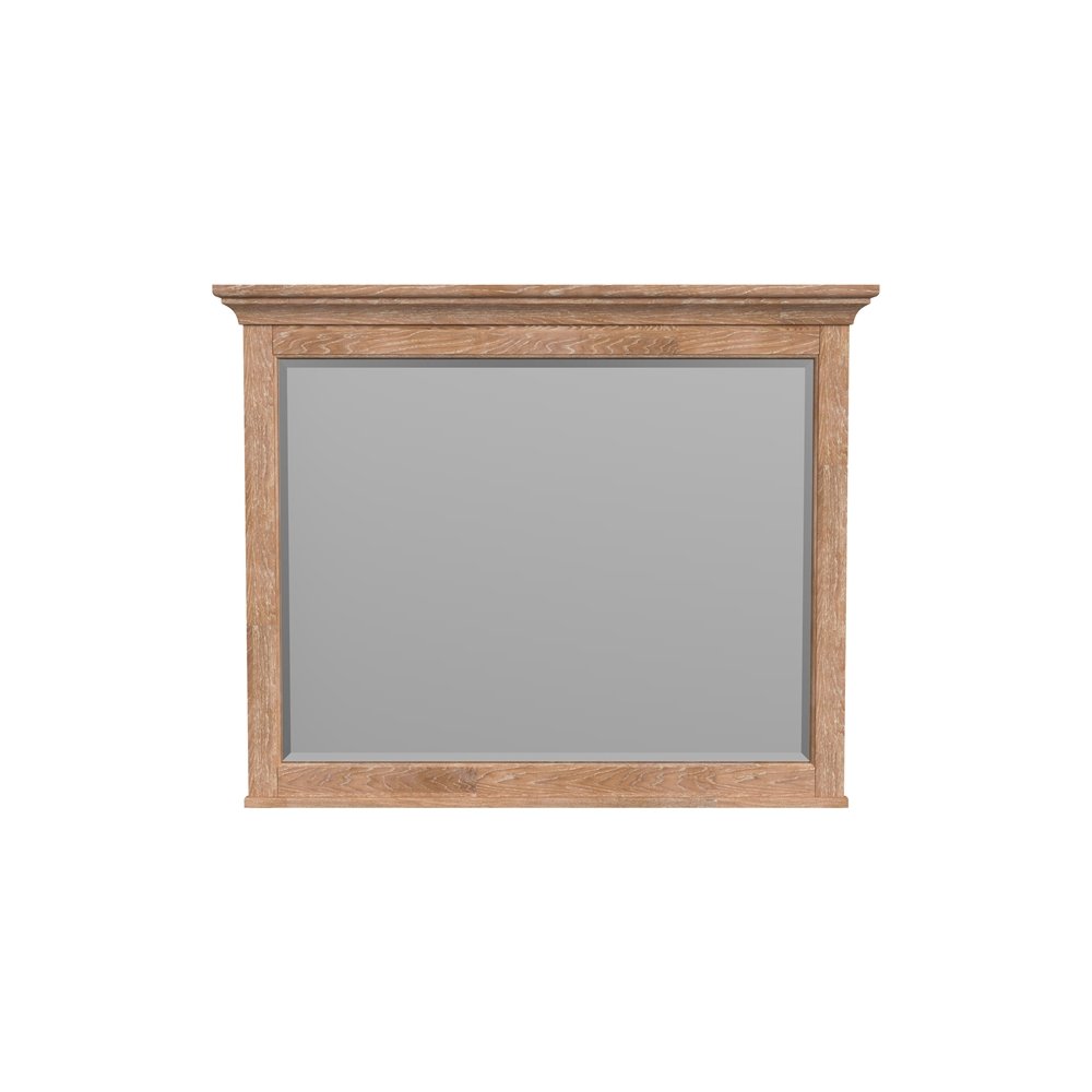 Intercon San Mateo Dresser Mirror in Wheat