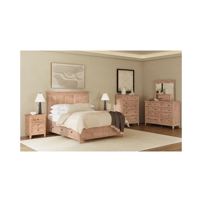 Intercon San Mateo Dresser Mirror in Wheat