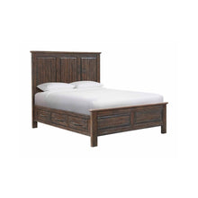 Intercon Transitions Queen Storage Bed in Driftwood and Sable