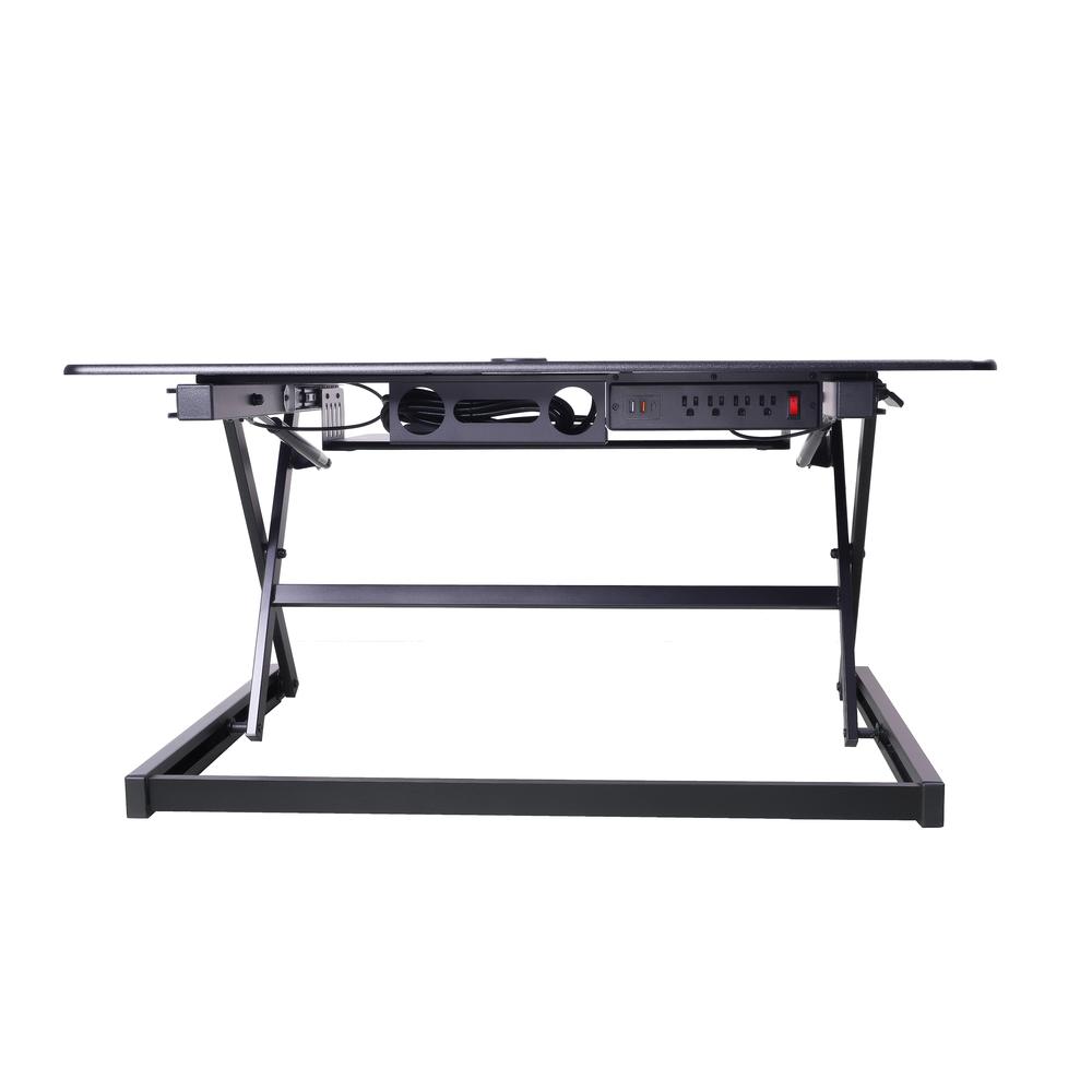 Rocelco 40" Height Adjustable Standing Desk Converter