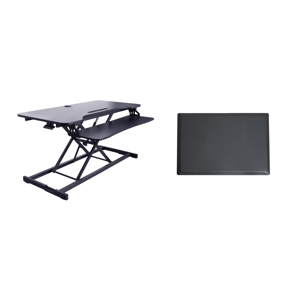 Rocelco 43" Height Adjustable Standing Desk Converter