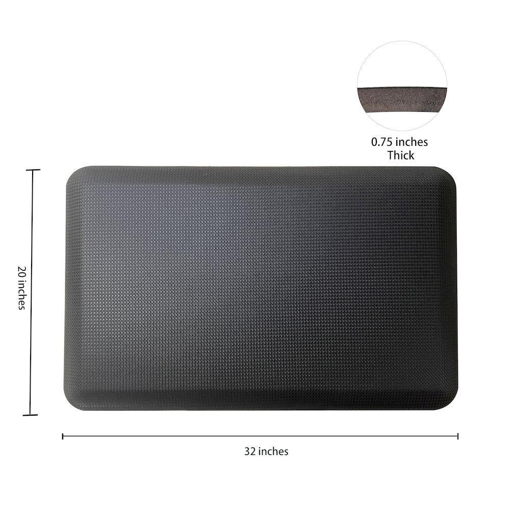 2 Pack Anti Fatigue Standing Floor Mat, 32"x20"