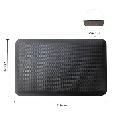 2 Pack Anti Fatigue Standing Floor Mat, 32"x20"