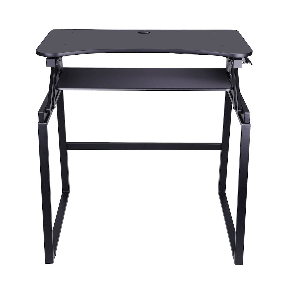 37.5" Height Adjustable Standing Desk Converter with Floor Stand BUNDLE