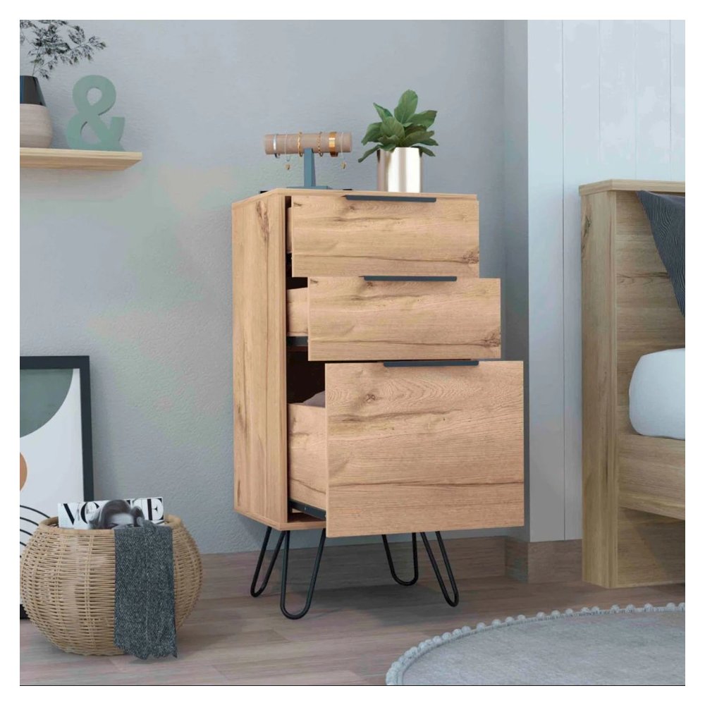 Augusta Dresser Light Oak MDF