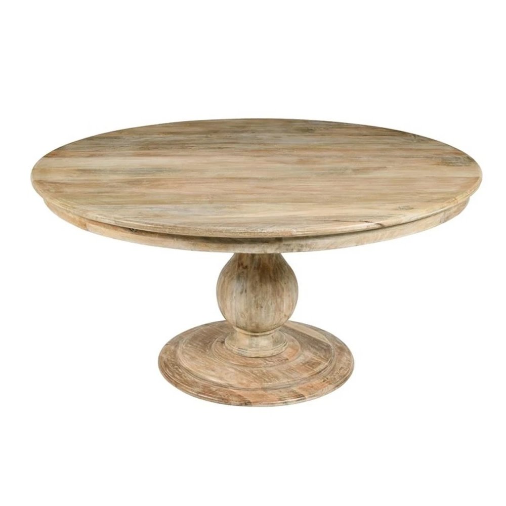 Jenna 60" Round Dining Table with 3 Sets of Chairs