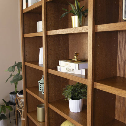 Concepts in Wood 72 x 84 Wall Storage Unit, Dry Oak Finish