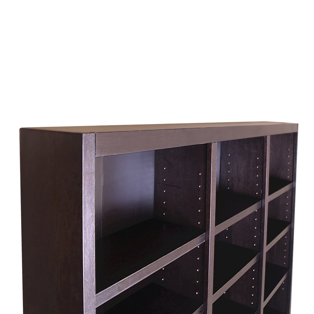 Concepts in Wood 72 x 84 Wall Storage Unit, Espresso Finish