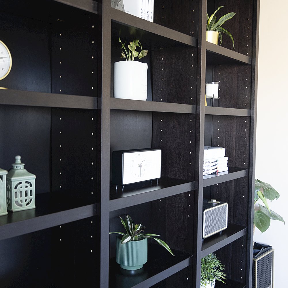 Concepts in Wood 72 x 84 Wall Storage Unit, Espresso Finish