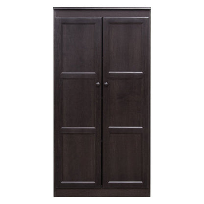 Concepts in Wood Multi-use Storage Cabinet, 4 Shelves, Espresso Finish