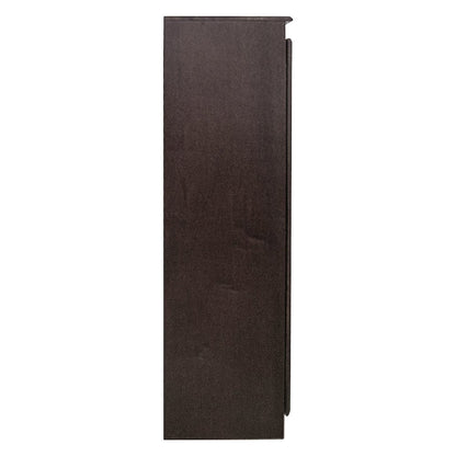 Concepts in Wood Multi-use Storage Cabinet, 4 Shelves, Espresso Finish