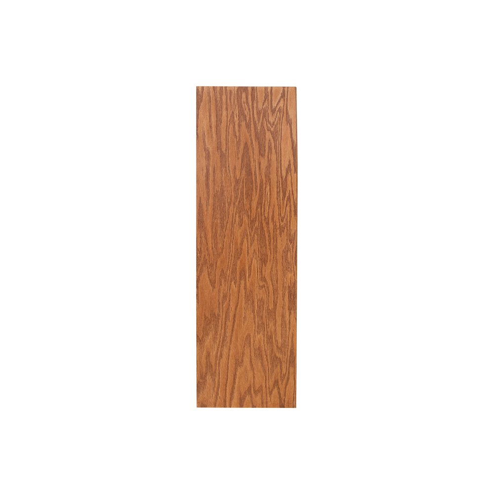 Concepts in Wood Double Wide Bookcase, 6 Shelves, Dry Oak Finish