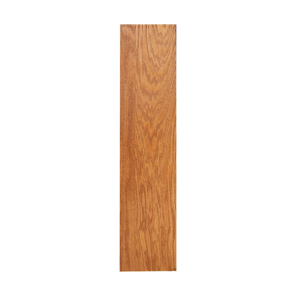 Concepts in Wood Double Wide Bookcase, 8 Shelves, Dry Oak Finish