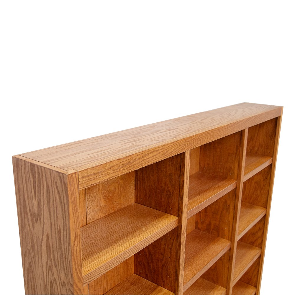 Concepts in Wood 72 x 72 Wall Storage Unit, Dry Oak Finish