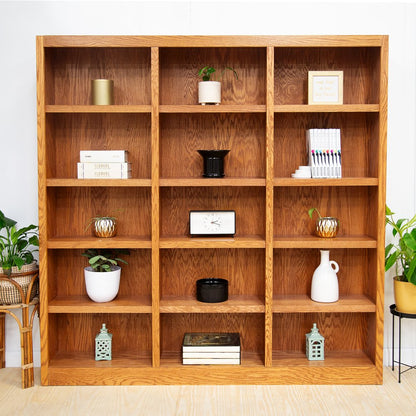 Concepts in Wood 72 x 72 Wall Storage Unit, Dry Oak Finish