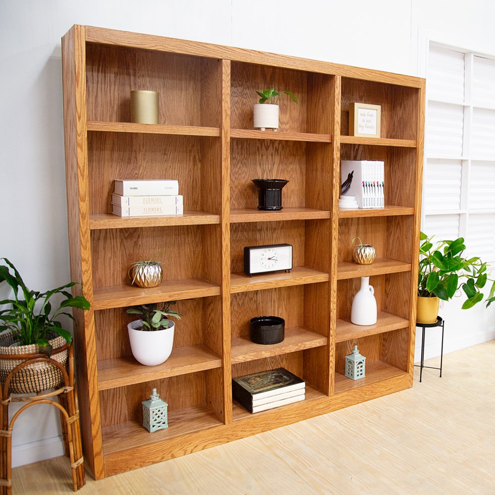 Concepts in Wood 72 x 72 Wall Storage Unit, Dry Oak Finish