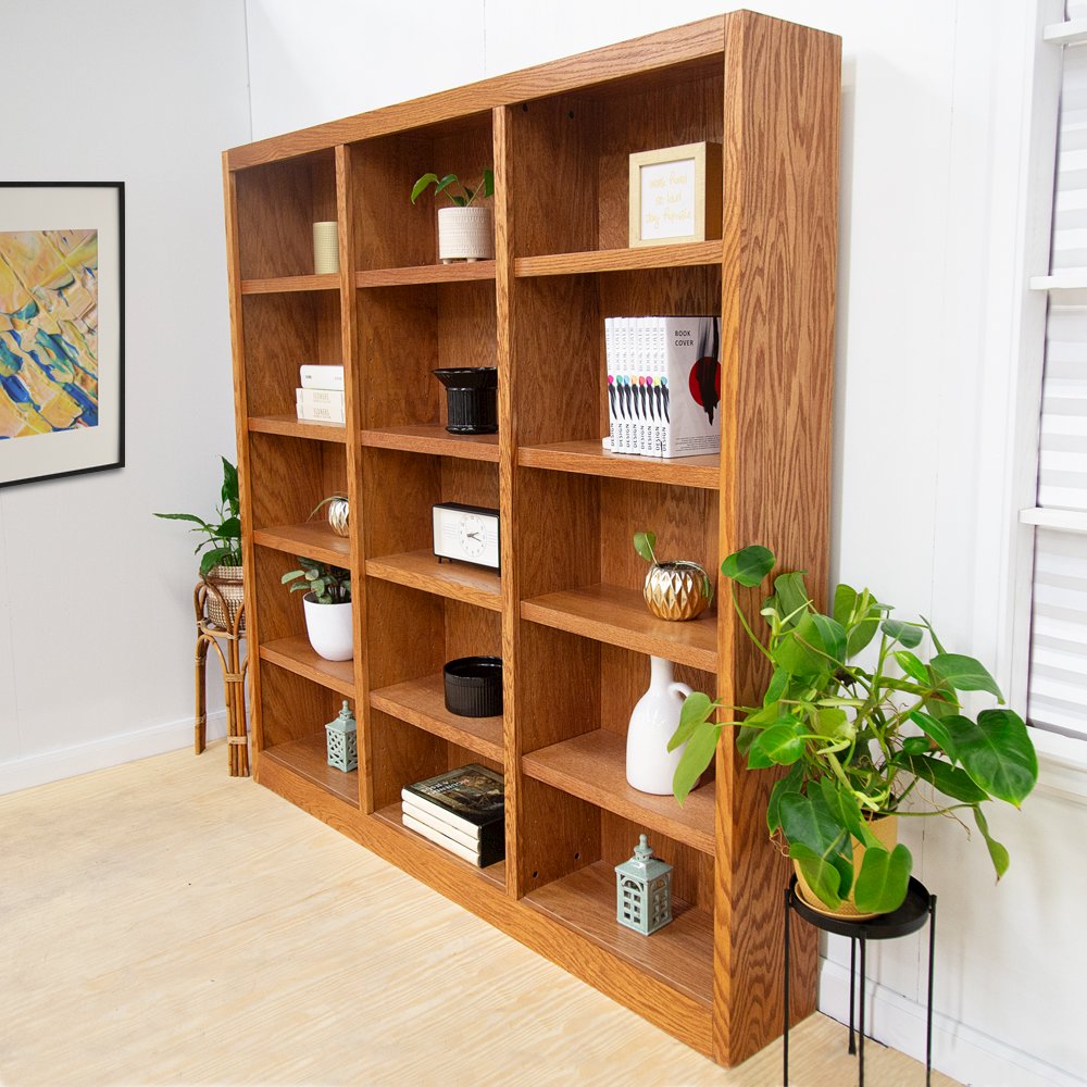 Concepts in Wood 72 x 72 Wall Storage Unit, Dry Oak Finish