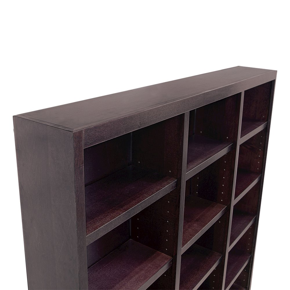 Concepts in Wood 72 x 72 Wall Storage Unit, Espresso Finish