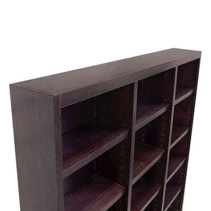 Concepts in Wood 72 x 72 Wall Storage Unit, Espresso Finish