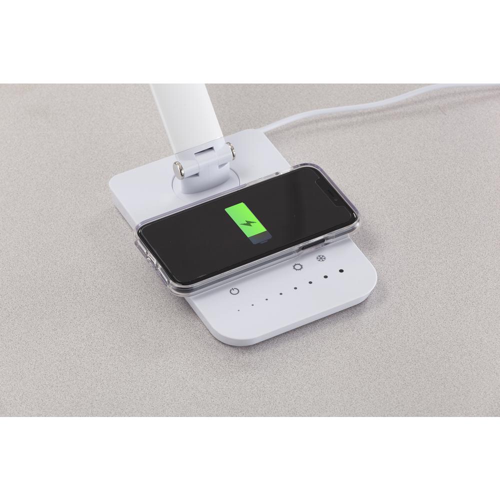 Vamp  LED Wireless Charging Lamp- 1009WH