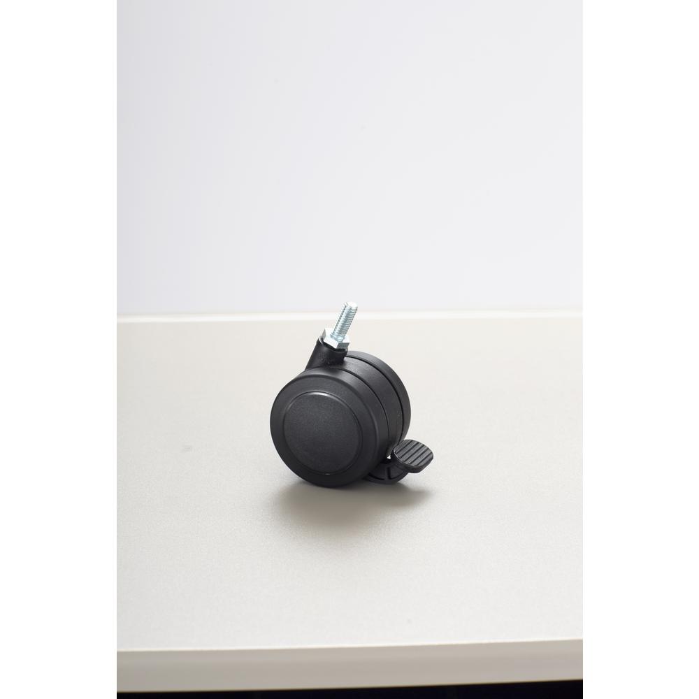 Hard Floor Casters for AlphaBetter® (Set of 4) - Black