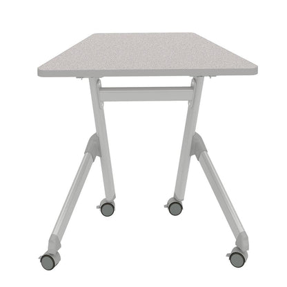 Learn Nesting Trapezoid Desk - Gray