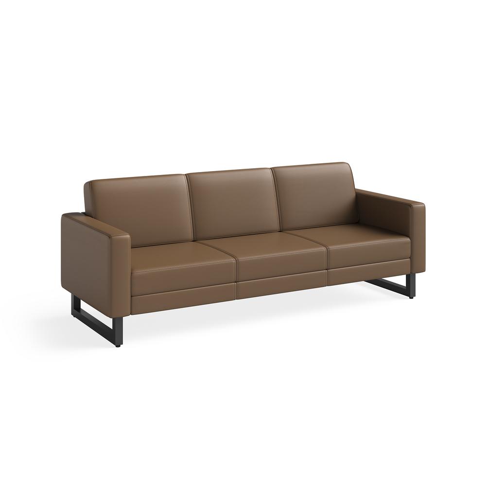 Safco Lounge Sofa - Cognac