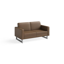 Safco Lounge Settee - Cognac