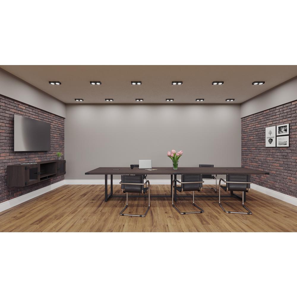 Mirella™ 72” Wall-Mounted Hutch with Glass Doors - SouthernTobacco