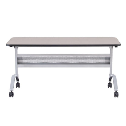 Flip-N-Go® 24 x 60" Rectangular Training Table, LPL - Folkstone LF2460T