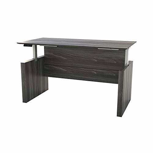 Medina Height-Adjustable 72" Straight Height Adjustable Desk- MNDSHA72LGS