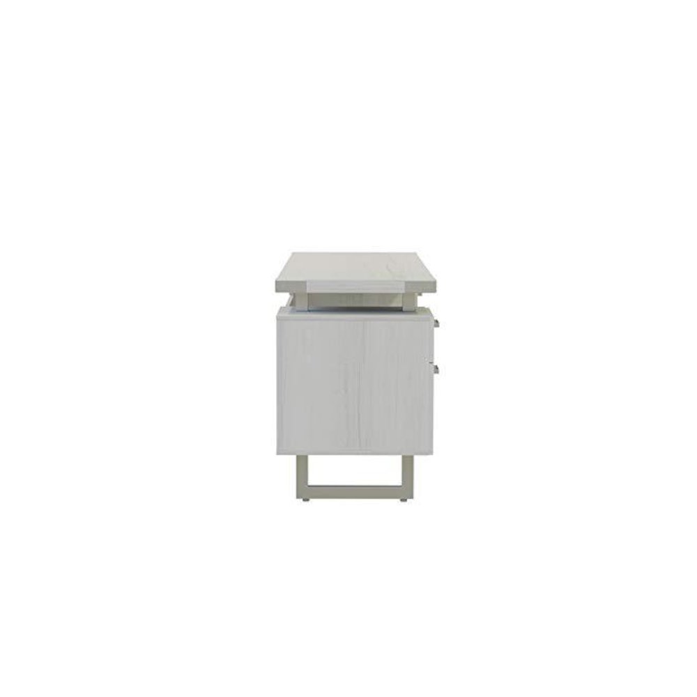 Mirella™ Free Standing Credenza, BBB/BF White Ash