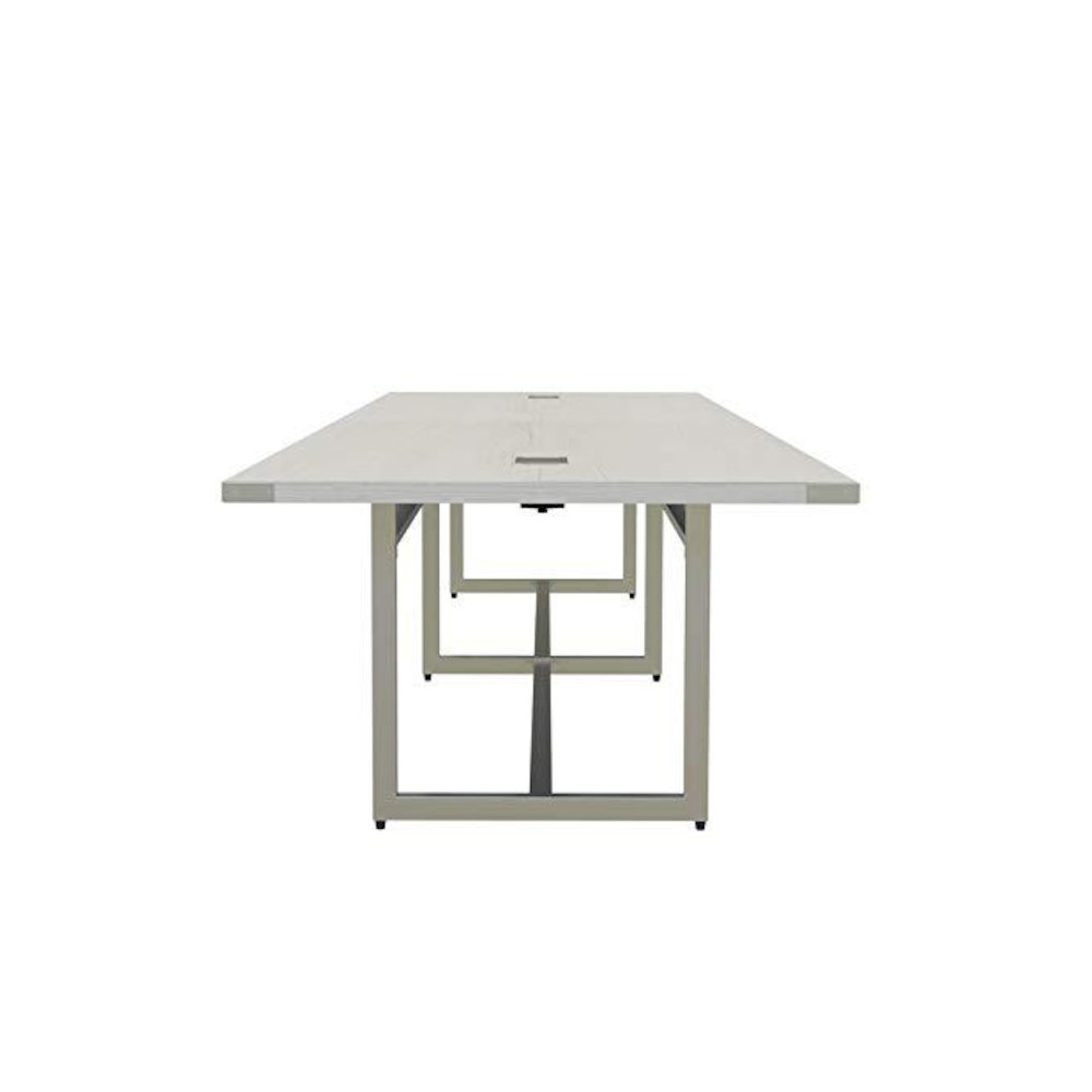 Mirella™ Conference Table, Sitting-Height, 16’ White Ash