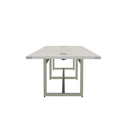 Mirella™ Conference Table, Sitting-Height, 16’ White Ash