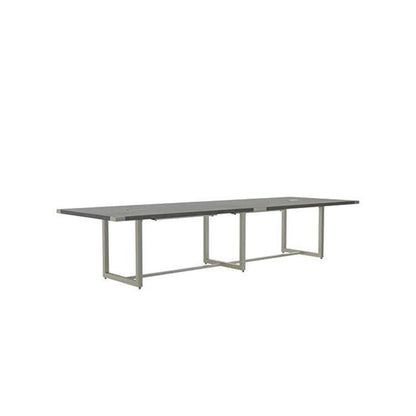 Mirella™ Conference Table, Sitting-Height, 12’ Stone Gray