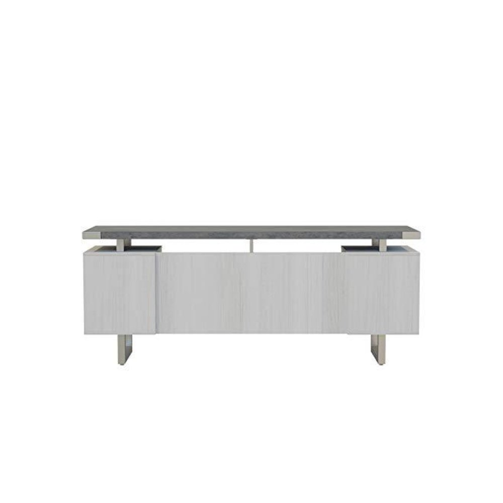 Mirella™ Free Standing Credenza, BBB/BF Stone Gray