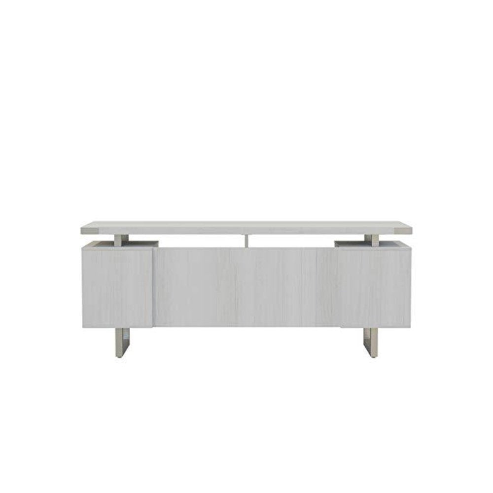 Mirella™ Free Standing Credenza, BBB/BF White Ash