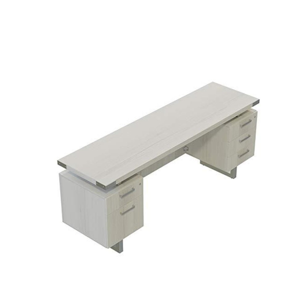 Mirella™ Free Standing Credenza, BBB/BF White Ash