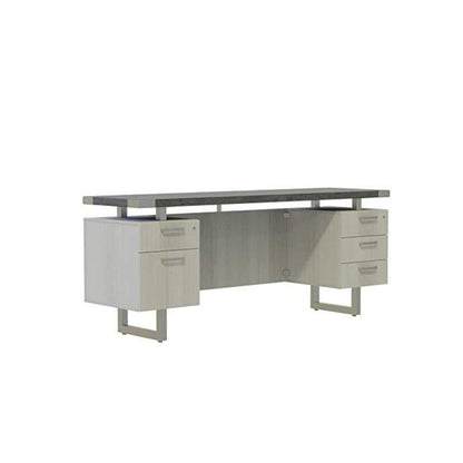 Mirella™ Free Standing Credenza, BBB/BF Stone Gray